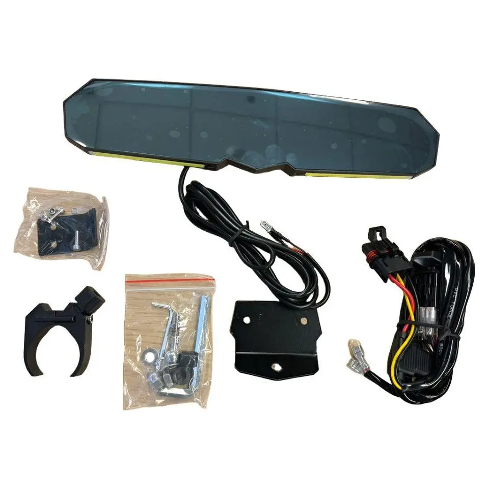 Utv Universal Dome Light Rearview Mirror (Fits: Rzr, X3, Rangers) 1