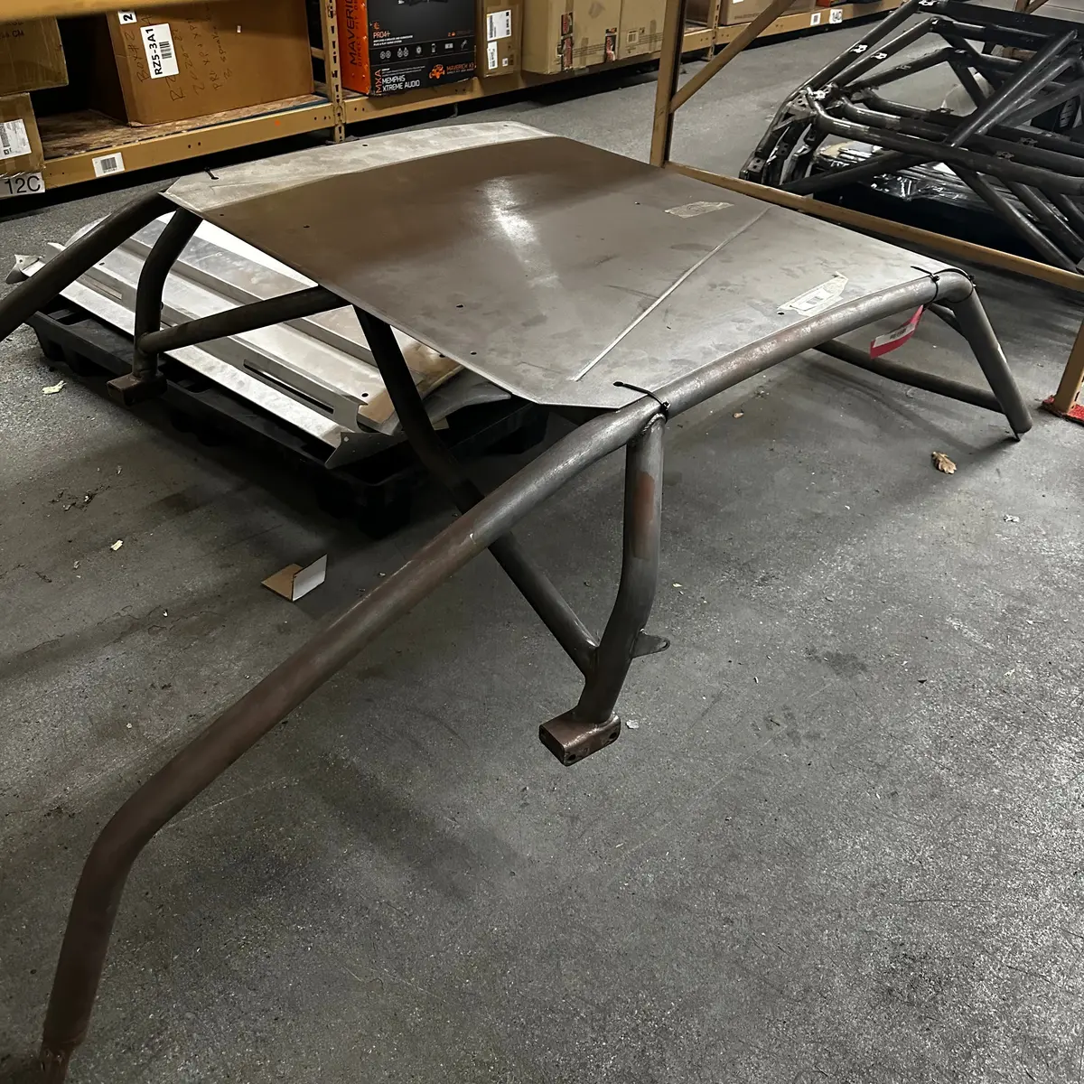 Polaris Rzr Pro Xp Raw Dominator Cage With Roof (Sale) 1