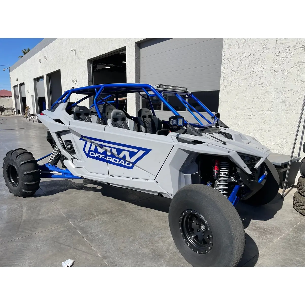 Polaris Rzr Pro R 4 Raw Dominator Roll Cage With Roof 5