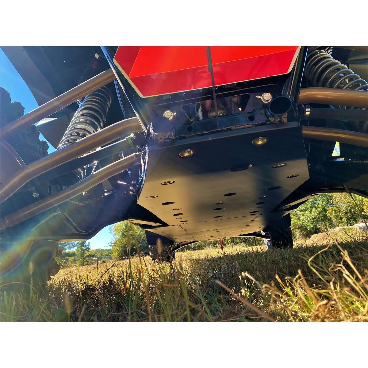 Kawasaki Krx 4 Full Skid Plate With Integrated Sliders 4