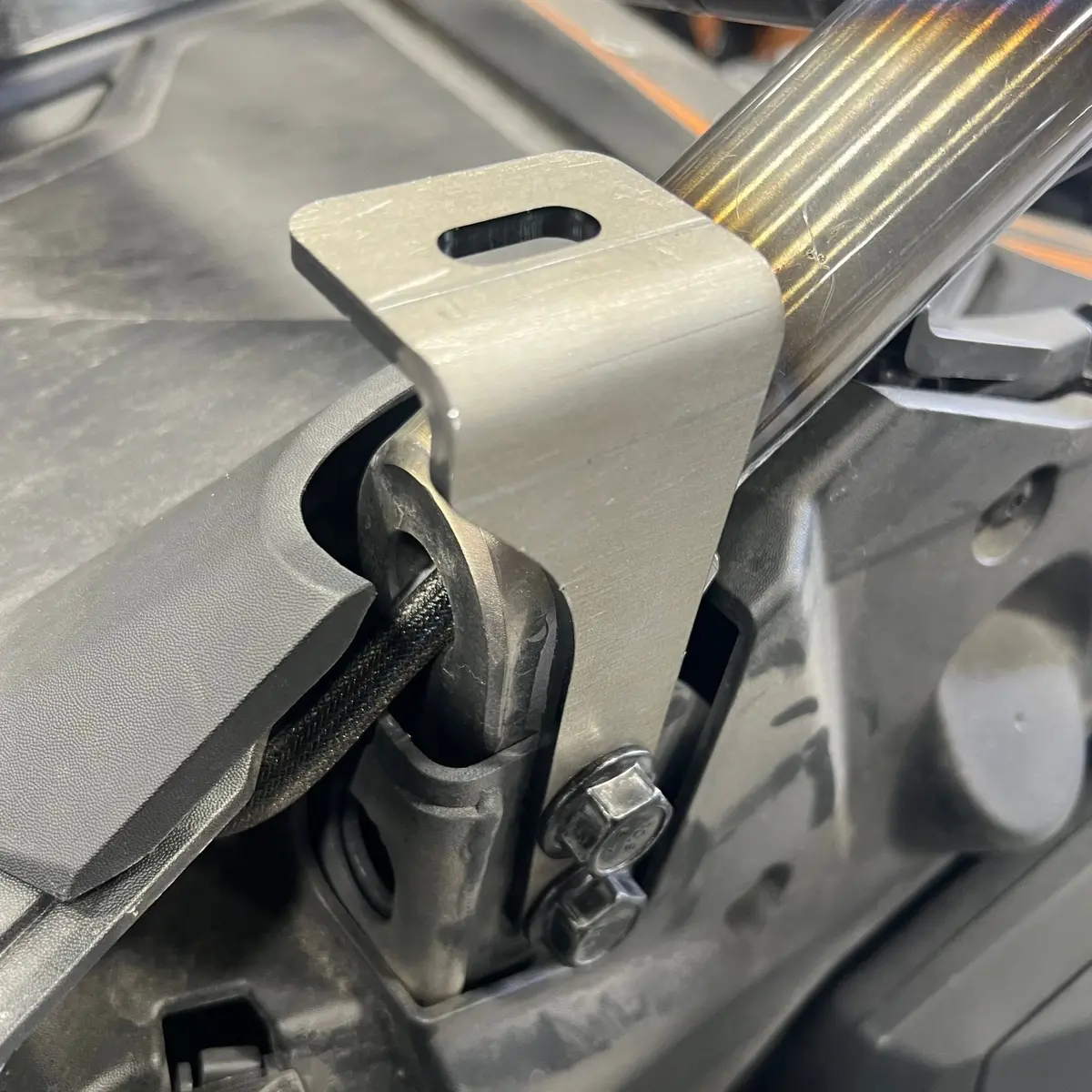 Can Am Maverick R A-Pillar Light Tabs 1