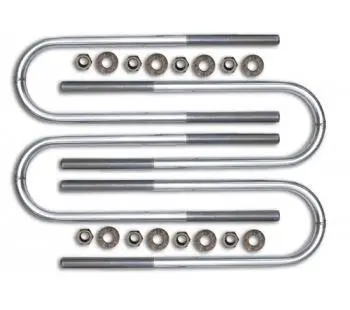 Icon Vehicle Dynamics 37004 - Super Duty F250 / F350 12" Long Rear U-Bolt Kit (Non Dually) 1