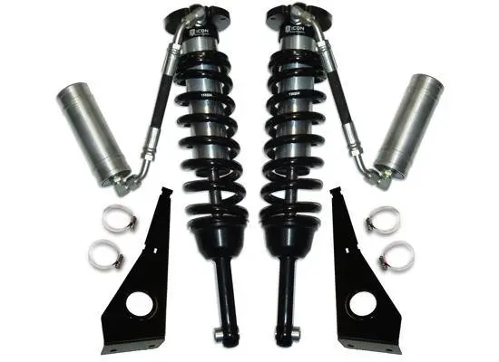Icon Vehicle Dynamics 2007 - Current Fj Cruiser Extended Travel Remote Reservoir Front Coil-Over Shock Kit 1