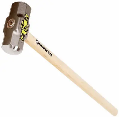 Truper Tools Md12hc 12 Lb. Double Faced Sledge Hammer W 36" Hickory Handle 1