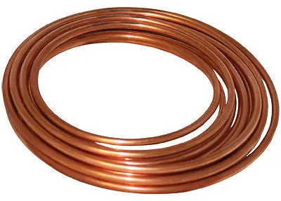1/2" Inch (Nominal Diam) X 60' Feet Type K Soft Copper Tubing 1