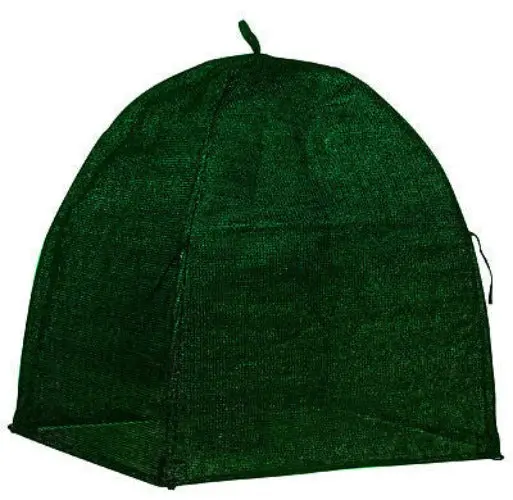 Nuvue 20252 28" X 28" X 34" Green Frost Proof Winter Shrub Protector Cover - Quantity Of 2 1