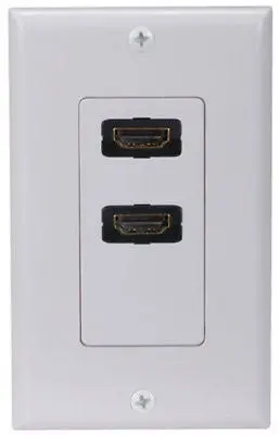 Rca / Audiovox Dh201r Hdmi Dual In Wall Receptacle Plate 1