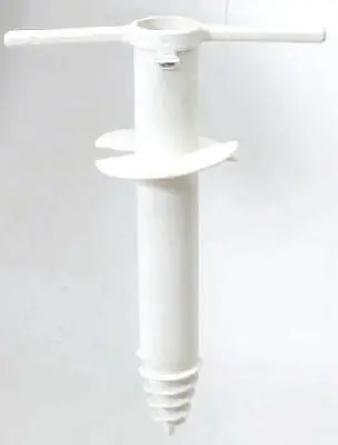 Rio Brands Xcb202cb-01 Beach Umbrella Sand / Twist Anchor / Stake - Quantity Of 1 1