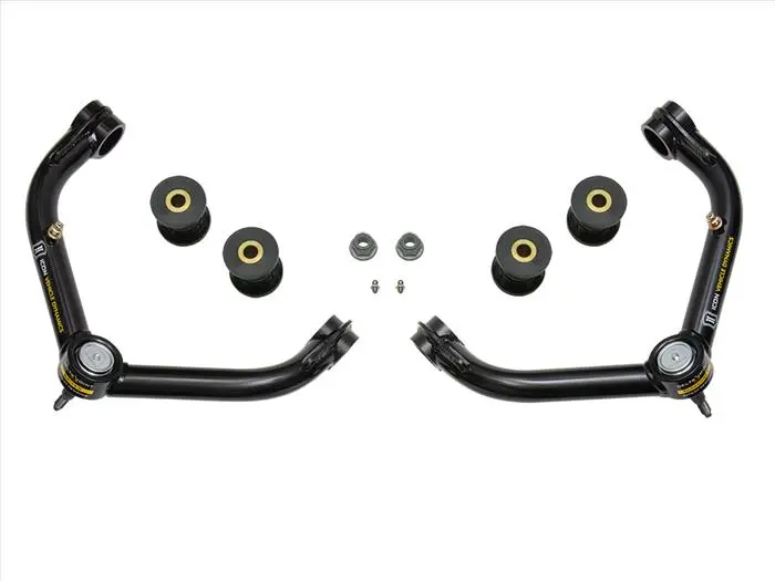 Icon 2001-10 Gm 2500/3500 Hd, Tubular Upper Control Arm Kit W/Delta Joint 1