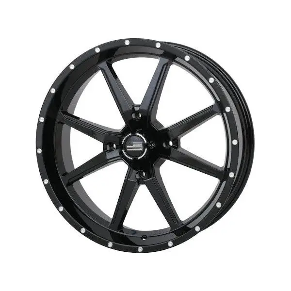 556 Gloss Black Alloy Wheel - Image 3