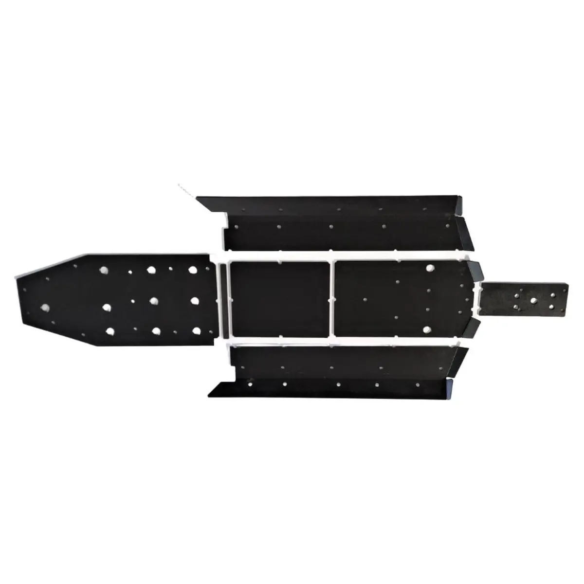 Kawasaki Krx 4 Full Skid Plate With Integrated Sliders 1
