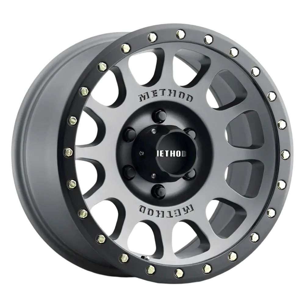 Method Race Wheels 305 | Nv | Titanium - Matte Black Lip 1