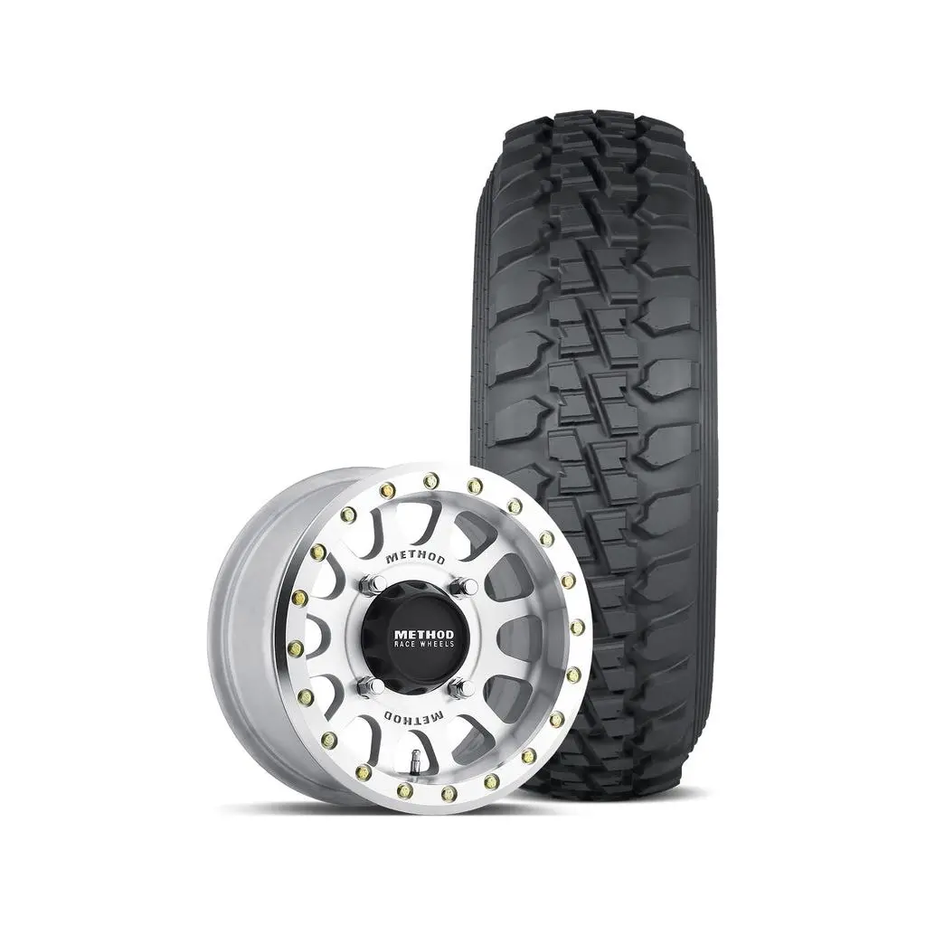 401 Beadlock Wheel (Machined) + Ds Tire 1