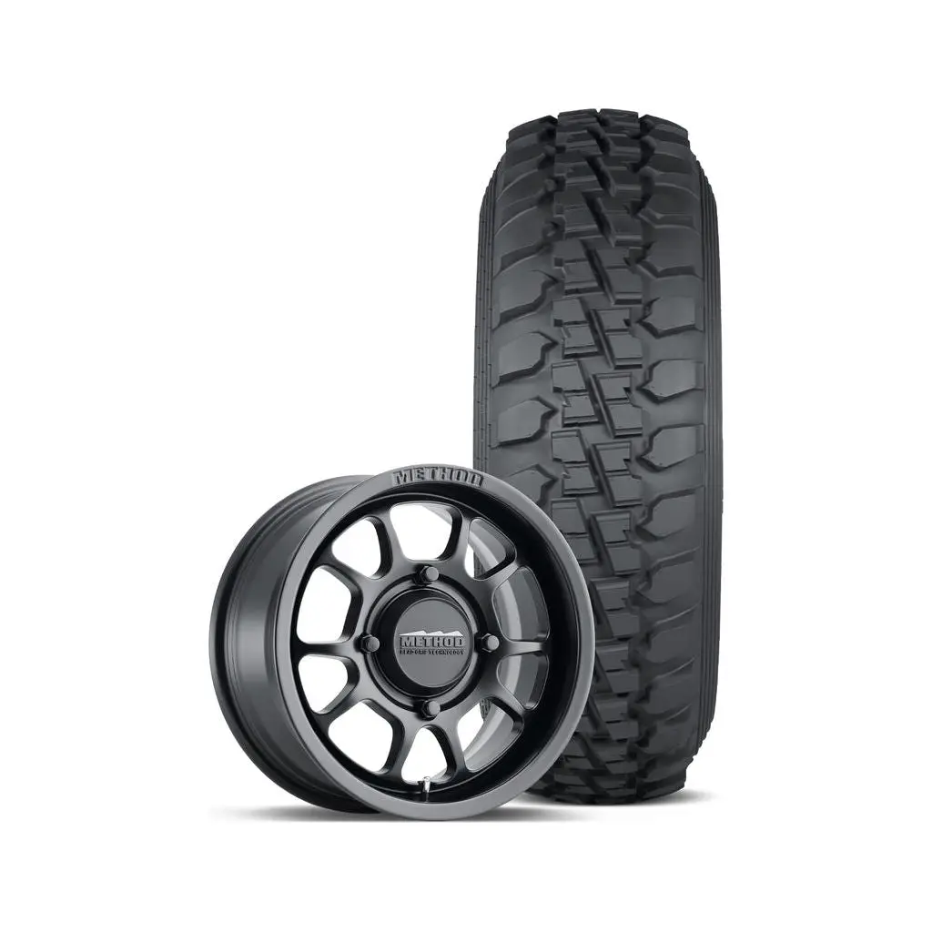 409 Bead Grip Wheel (Matte Black) + Ds Tire 1