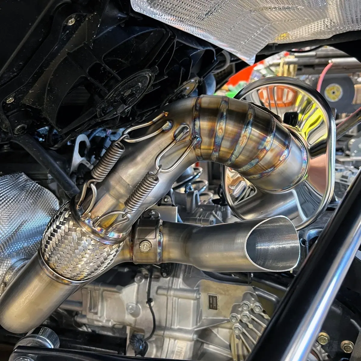 Can Am Maverick R Reaper Exhaust 1