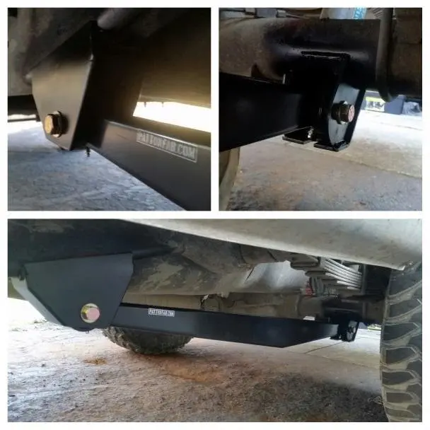 Patton Fabrication 03-13 Dodge 2500/3500 Long Travel Traction Bars 1