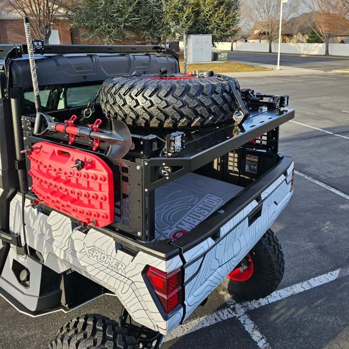 Polaris Ranger Xp 1000 Bed Rack Master Kit 2
