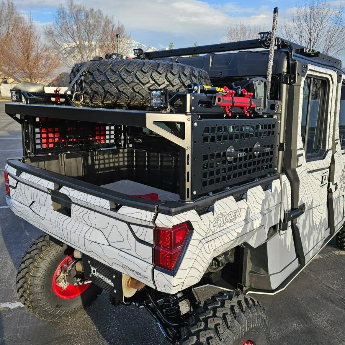 Polaris Ranger Xp 1000 Bed Rack 2