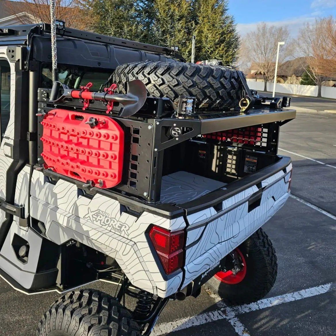 Polaris Ranger Xp 1000 Bed Rack Master Kit 1