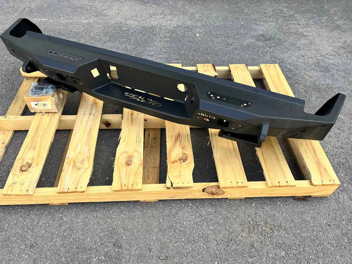 Open Box (Will Call Only) Add 2019-2021 Chevy/Gmc 1500 Stealth Fighter Rear Bumper W/ Exhaust Tips 1