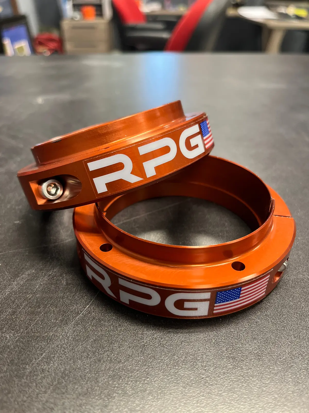 ’22-26 Ford Bronco Hoss 3.0 Rear Spring Perch Collar 1