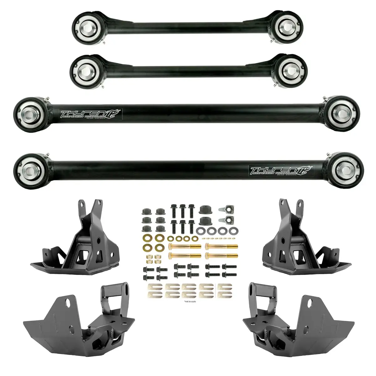 Thuren Fabrication 2014+ Ram 2500 / Power Wagon Rear 4-Link Upgrade Kit 1