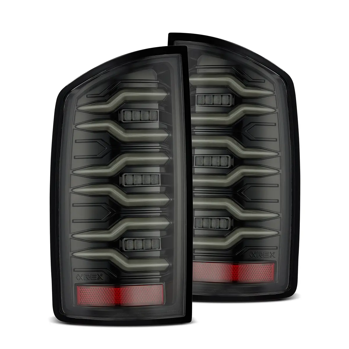 Alpha Rex 03-06 Dodge Ram 2500/3500 / 02-06 3Rd Gen Dodge Ram 1500 Truck Luxx-Series Led Tail Lights 2