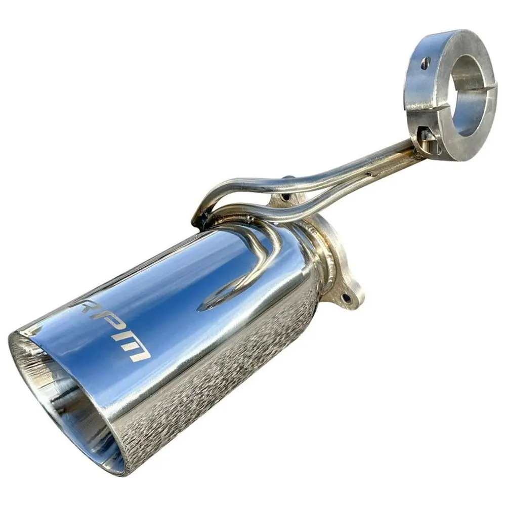 Polaris Rzr Xp Turbo / Turbo S Slip On Muffler Delete (Race Pipe) 1