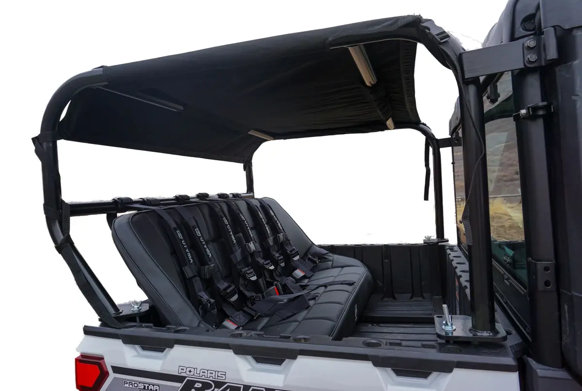 Ranger 1000 Rear Seat And Roll Cage Kit (2018-2024) 1