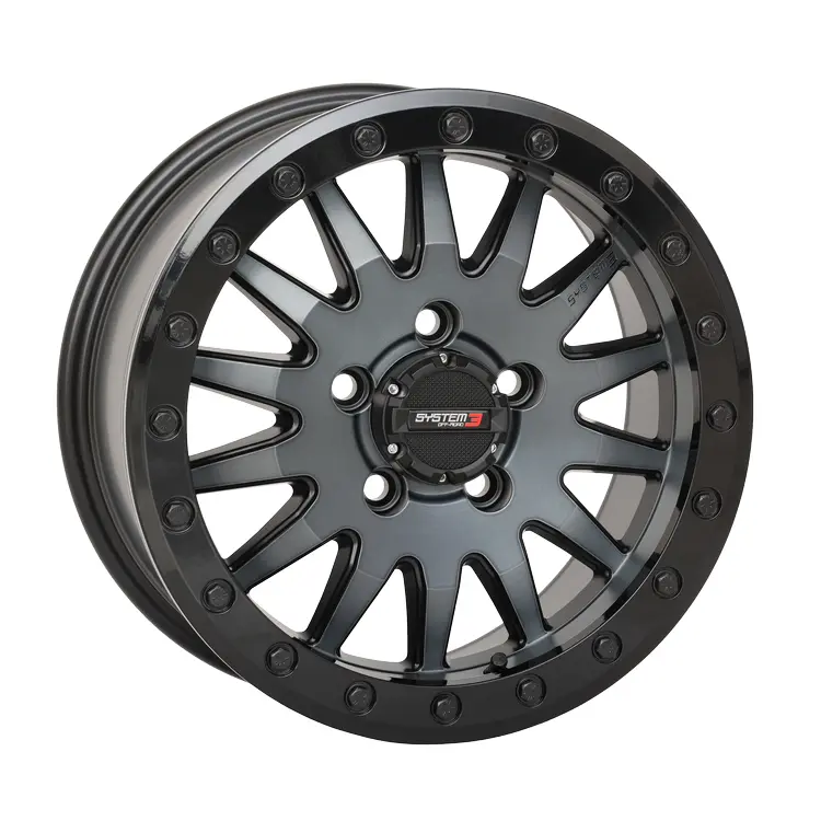 Sb-8 Beadlock Wheel (Matte Brushed Grey) 1
