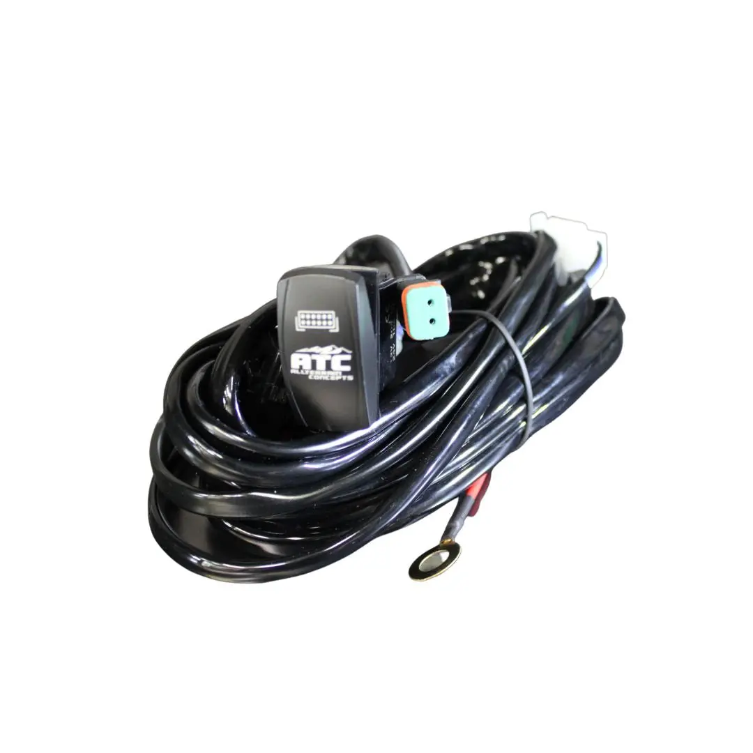 Atc - Light Bar Wiring Harness (Single) 1