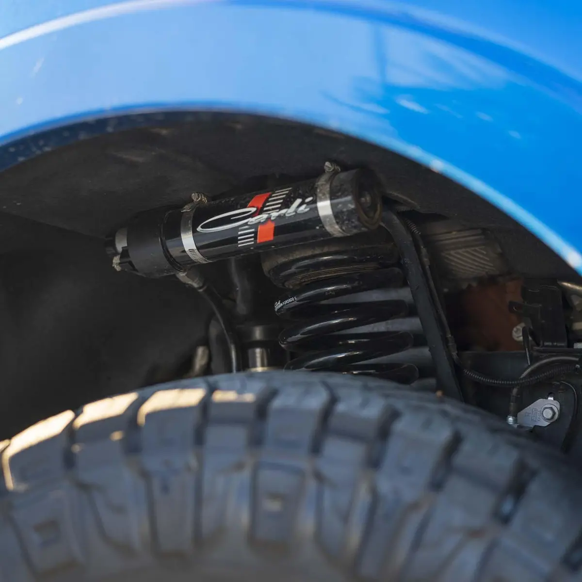 Carli Ford Super Duty E-Venture Electronic 2.5" Diameter Shock Package (Level Height) 4