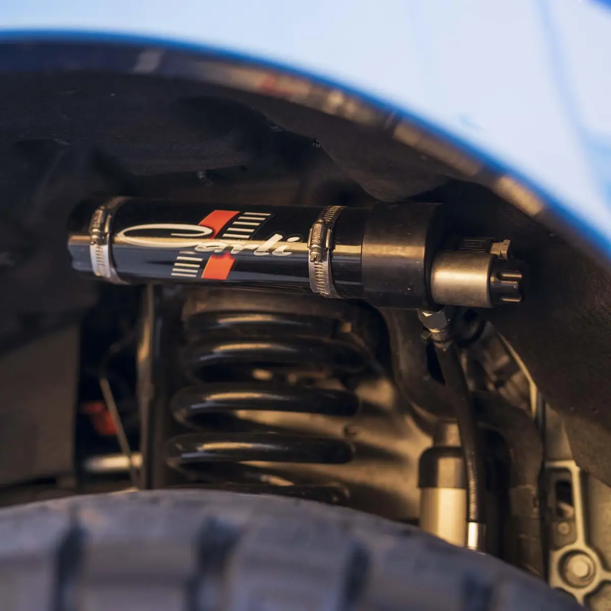 Carli Ford Super Duty E-Venture Electronic 2.5" Diameter Shock Package (Level Height) 2