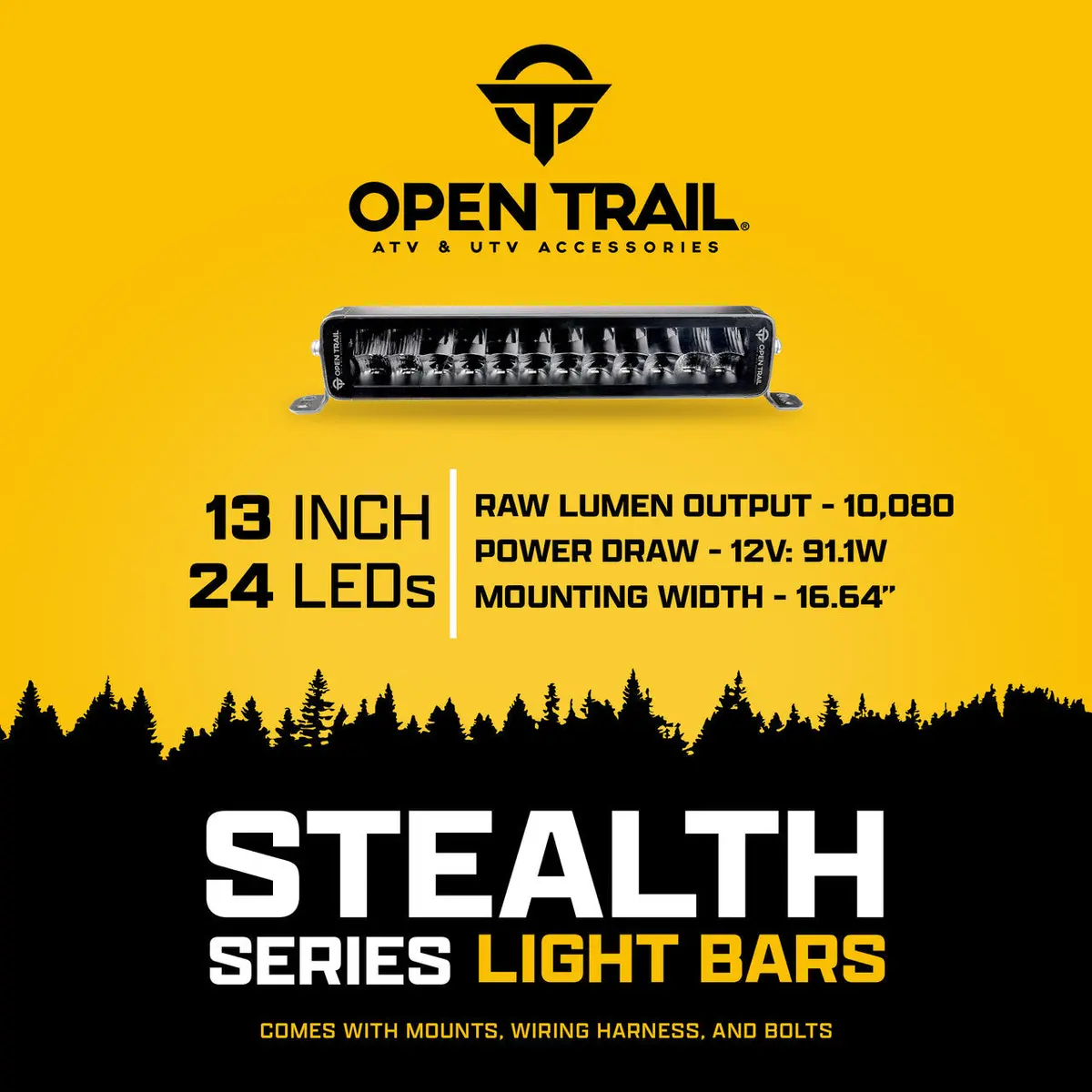 Open Trail Stealth Led Light Bars 2