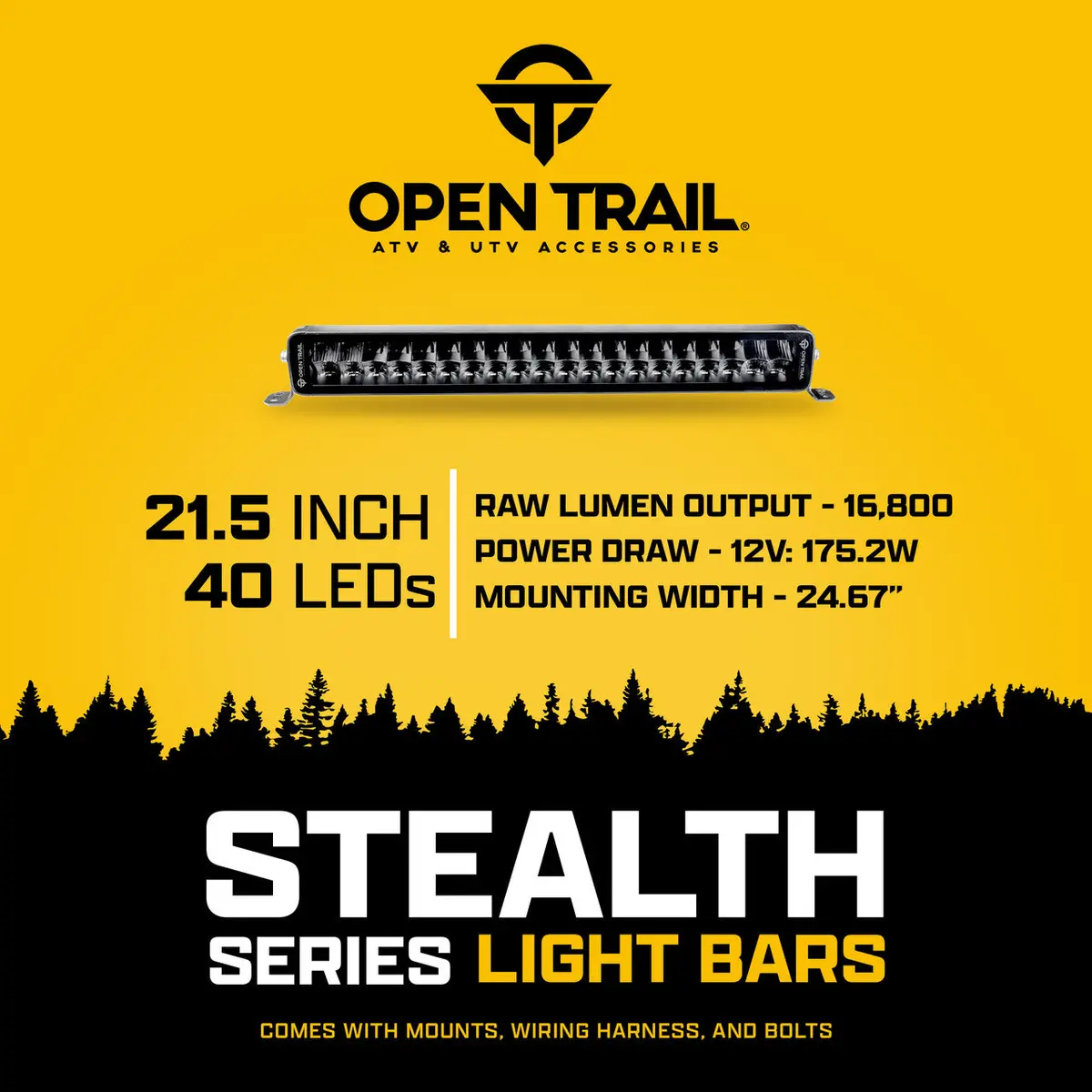 Open Trail Stealth Led Light Bars 3