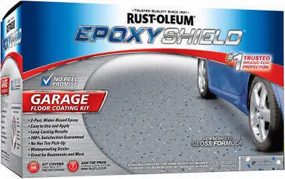 Rust-Oleum 251965 Epoxy Shield Gray Resin Garage Floor Paint Kit - Quantity Of 1 1