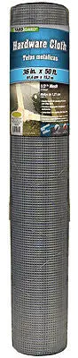 Mat 308200B 36" X 50' Ft 1/2" Mesh , 19 Gauge Galvanized Hardware Cloth Fencing 1