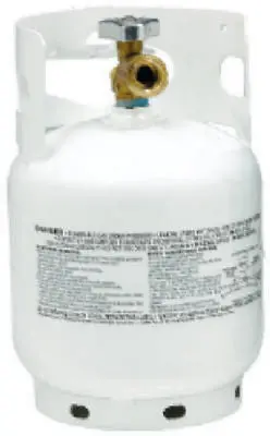 Manchester 10054.3   5 Lb Steel Propane Tank W Qcc1 Valve & Overfill Device 1