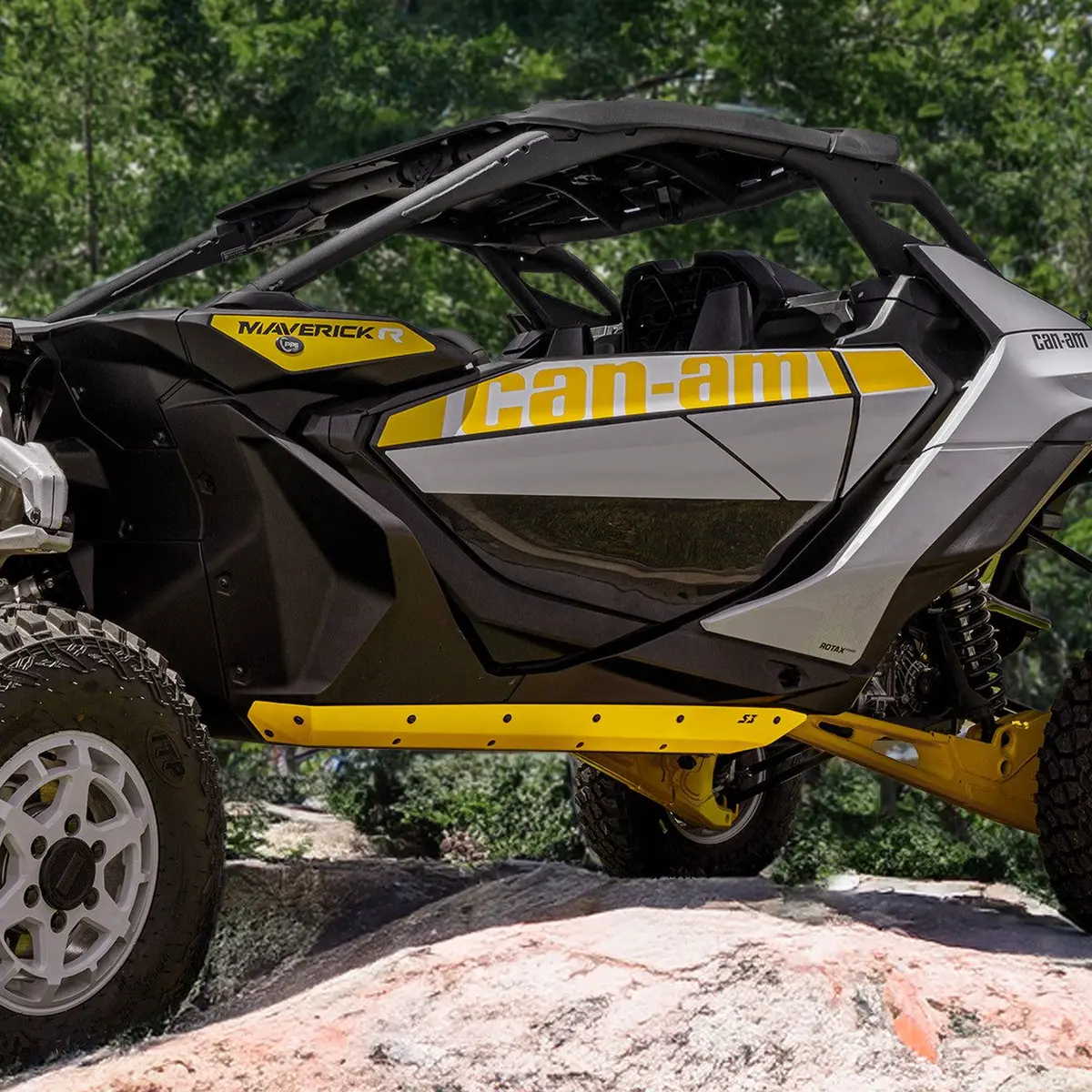 Can Am Maverick R Rock Sliders 4