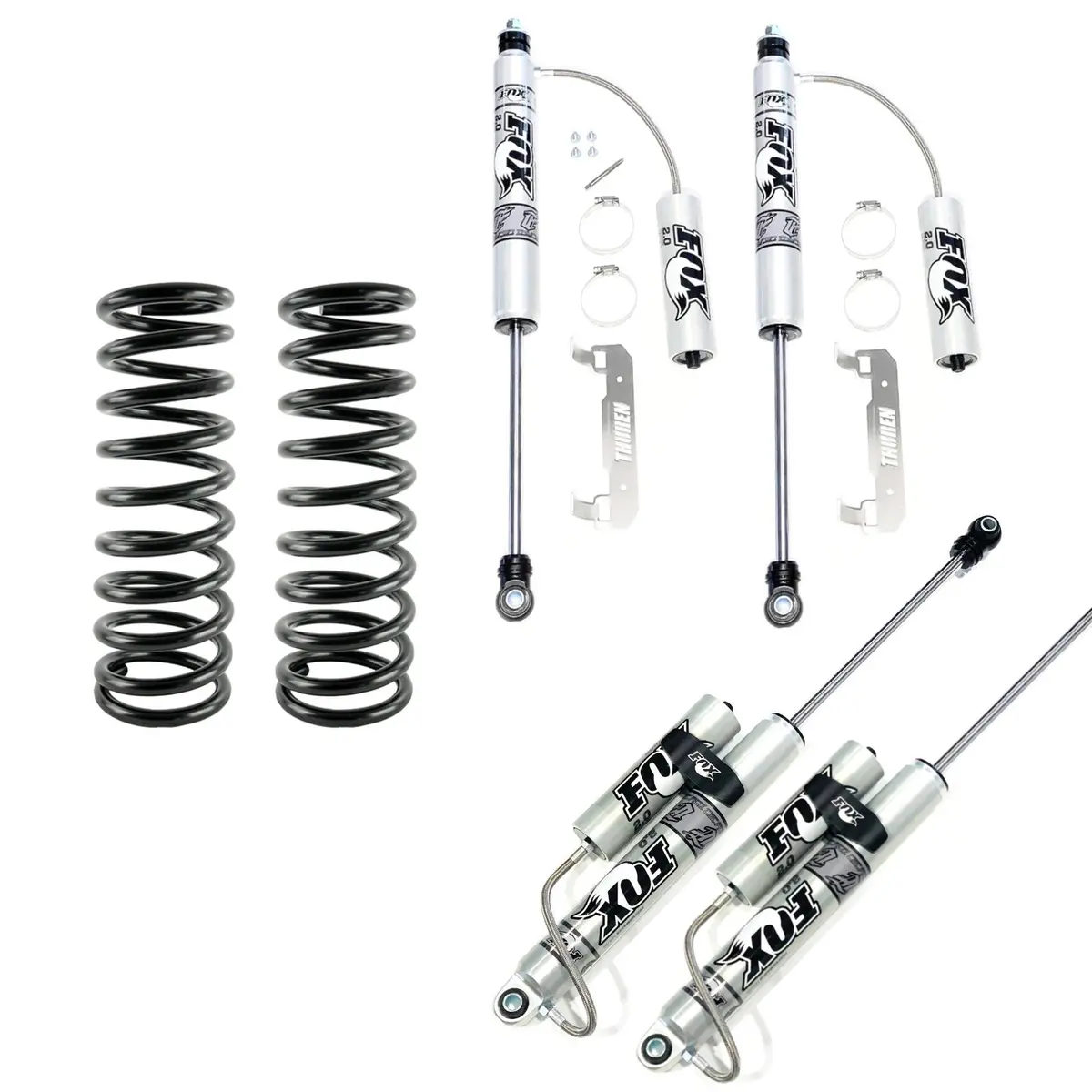 Thuren 03-09 3Rd Gen Dodge Ram 2500/3500 Fox 2.0 Reservoir Suspension Kit 1