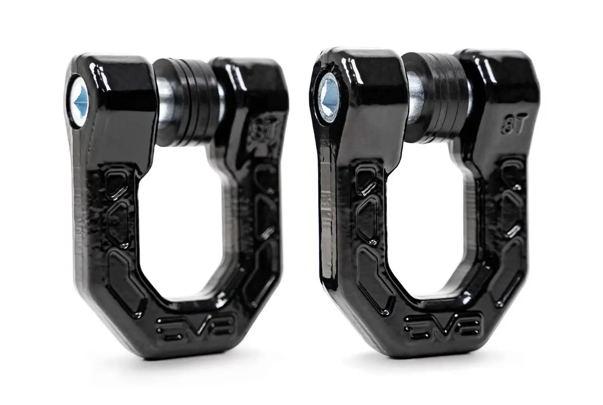 Elite Series 3/4" D-Ring Shackles | Pair 1