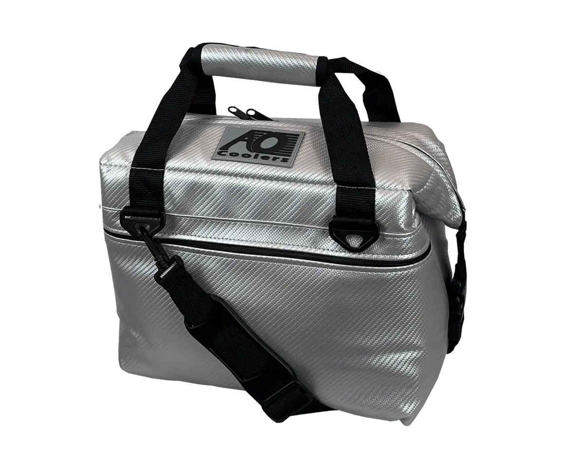 Usa Made Silver Carbon Cooler 1