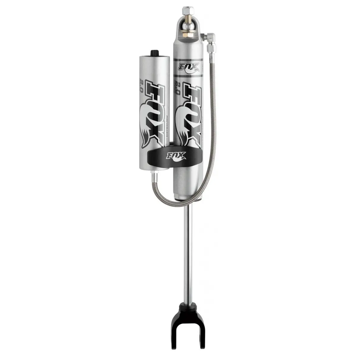 Fox Chevrolet Silverado 2500/3500Hd All 2011-2018 (7-9" Lift) Front 2.0 Performance Series Reservoir (Includes Billet Reservoir Clamp) 1