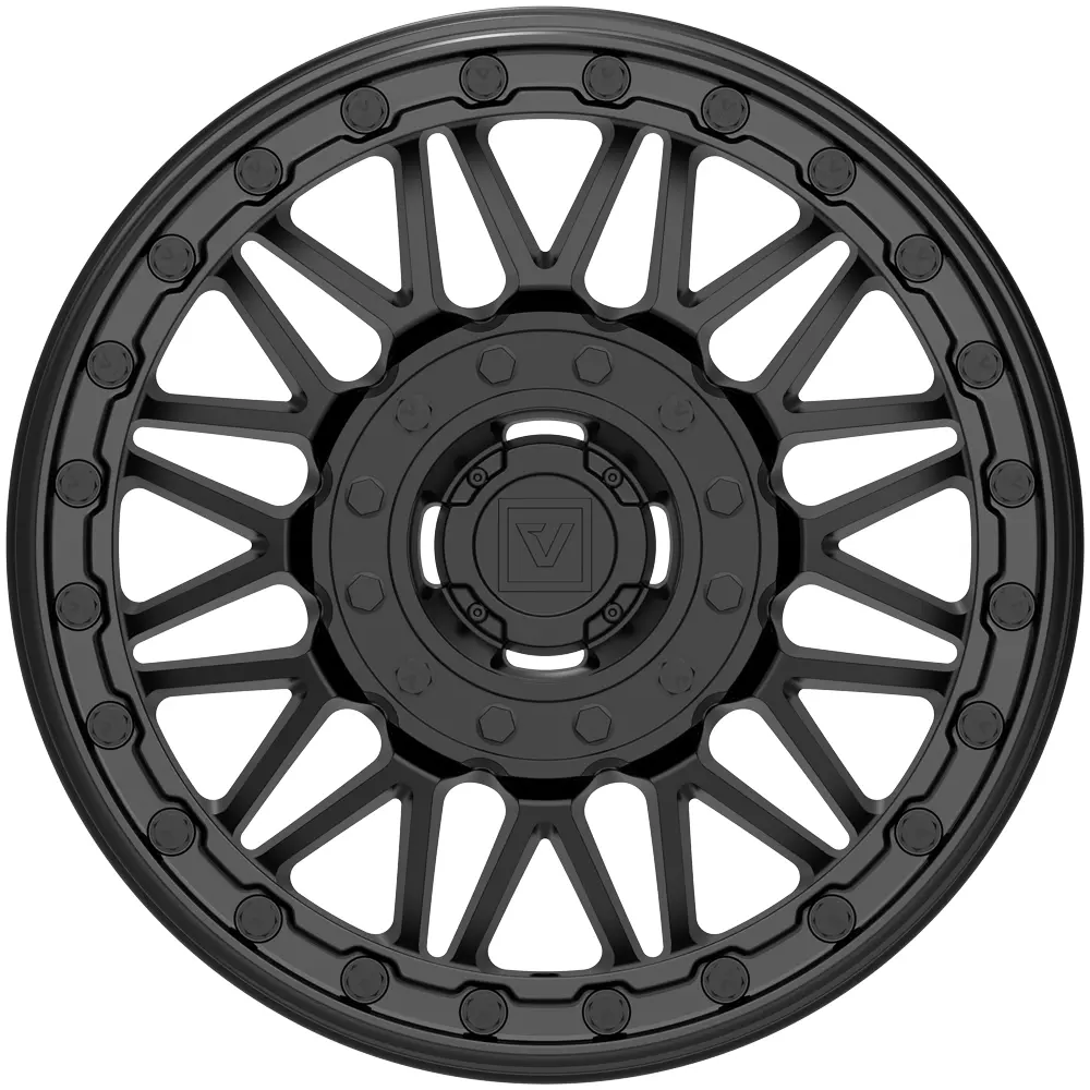 V08 Utv Beadlock Wheel (Satin Black) 2