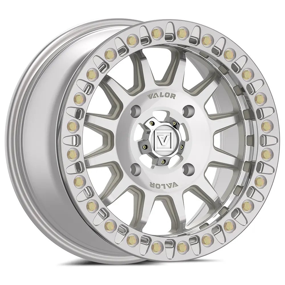 V09 Beadlock Wheel (Raw Machined) 1