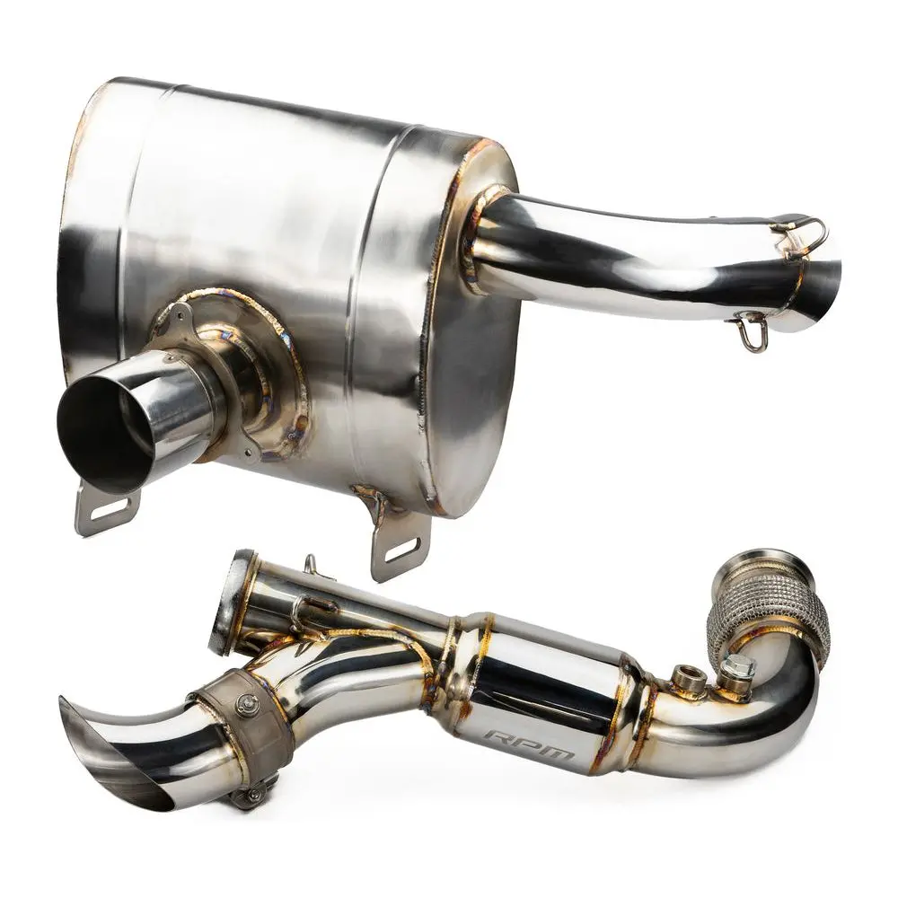 Can Am X3 Full 3" Chambered Q-Series Turbo Back Exhaust System 5
