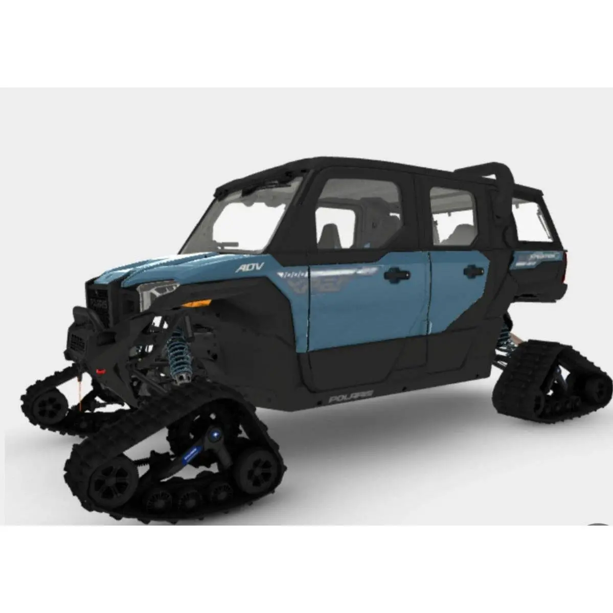 Polaris Xpedition Utv Snow Track Mounting Brackets 1