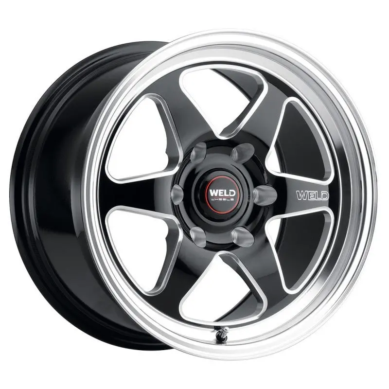 Weld S156 17X10 Ventura 6 Drag 6X139.7 Et25 Bs6.50 Gloss Blk Mil Dia 106.1 1