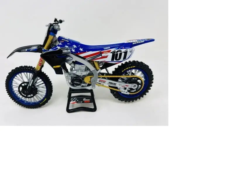 New Ray Toys Yamaha Yz450f Motocross Of Nations (Eli Tomac #101)/ Scale - 1:12 1