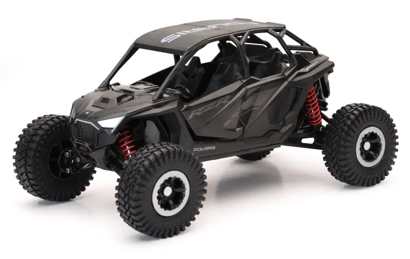 New Ray Toys Polaris Rzr Pro R 4 Rock Crawler Stealth Black Scale - 1:18 1